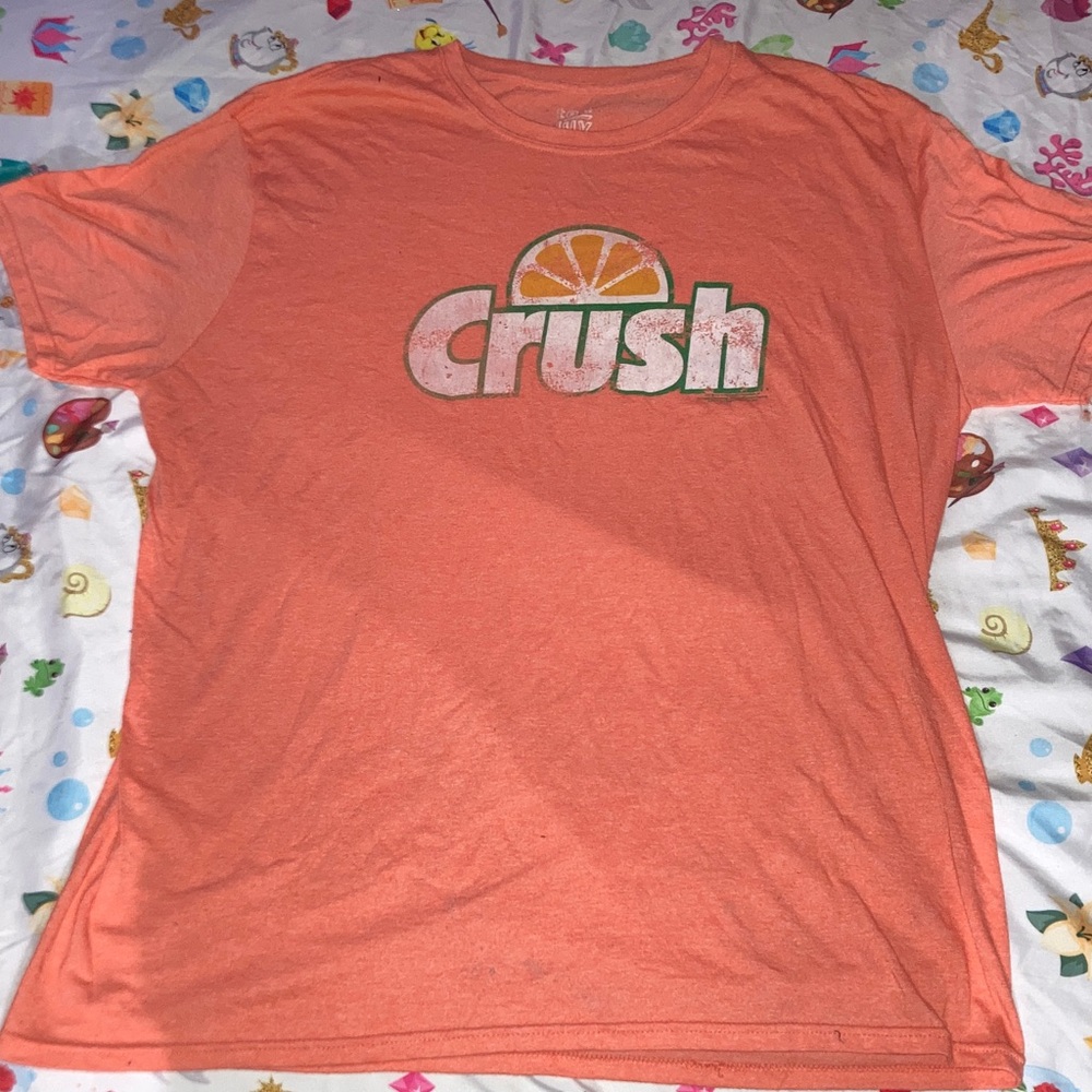 Crush Orange Graphic Tee - Short Sleeve